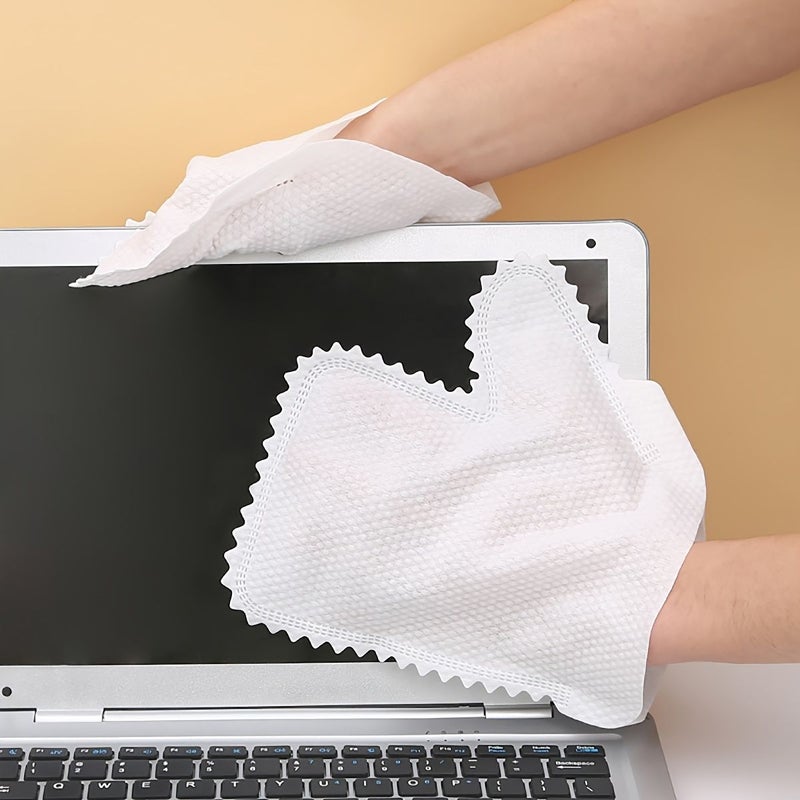 Nonwoven Anti Static Wipe Gloves 6 Pieces For Household Cleaning Keyboard Dust - Image 5