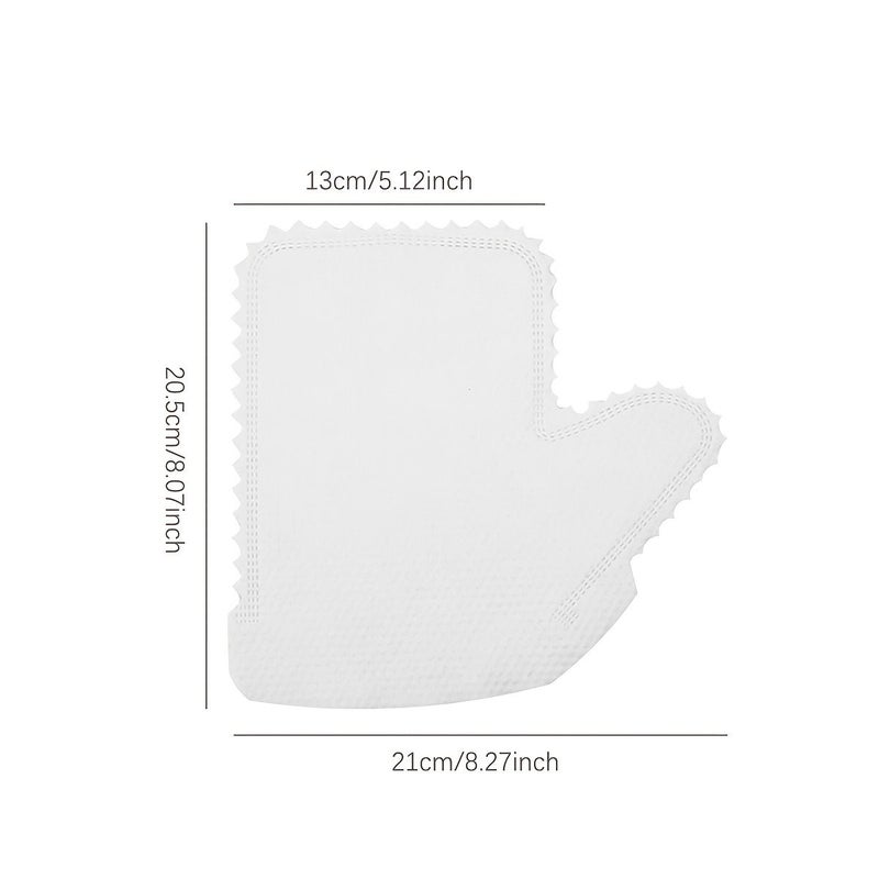Nonwoven Anti Static Wipe Gloves 6 Pieces For Household Cleaning Keyboard Dust - Image 4
