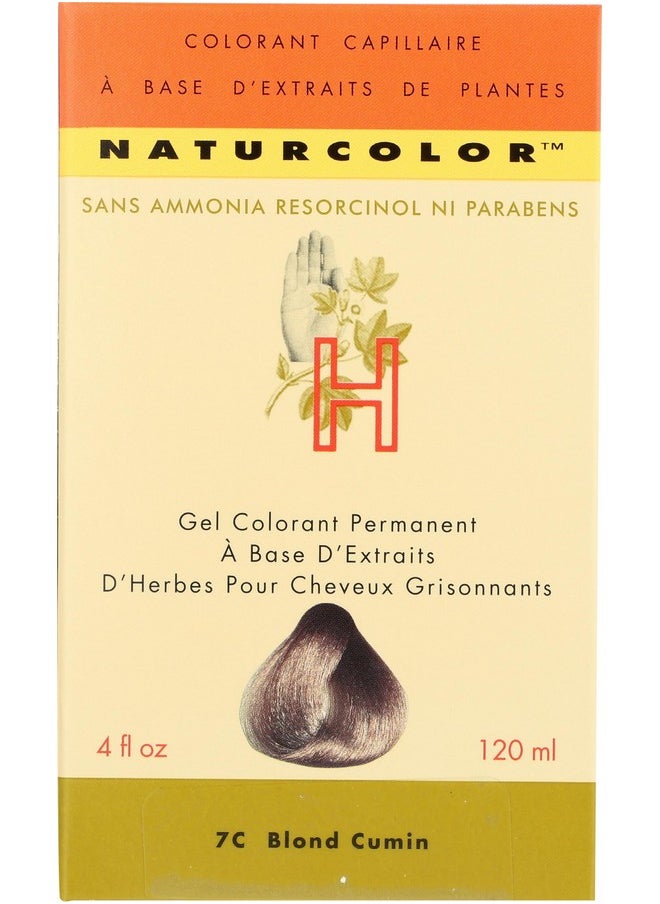 Naturcolor naturcolor Haircolor Hair Dye, 7C - Caraway Blonde, 4 Ounce (7C)  - Image 2