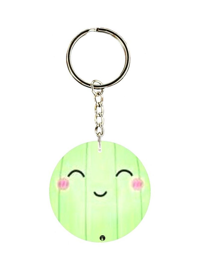 Cartoon Printed Keychain