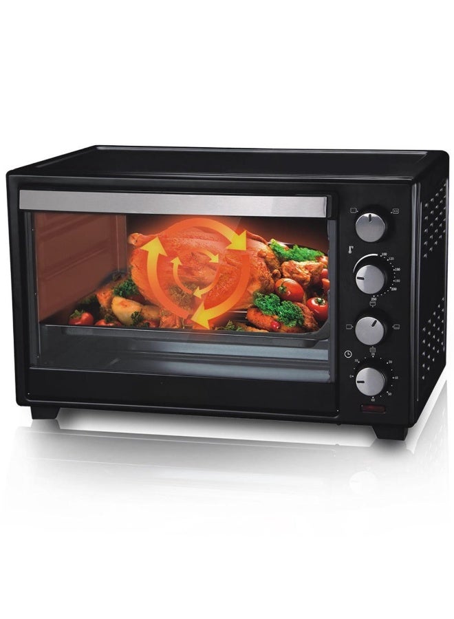 Tradeo 42L Electric Oven with Rotisserie, Baking, Grilling & Toasting Oven with Timer - Image 3