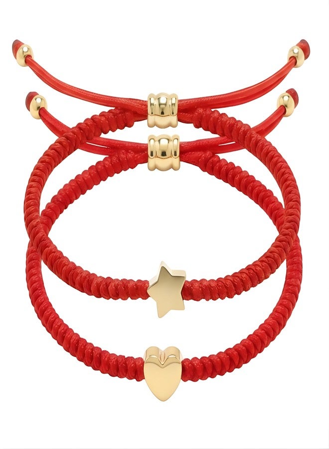 Cherry Tree Collection Lucky Red String Bracelet - Image 1