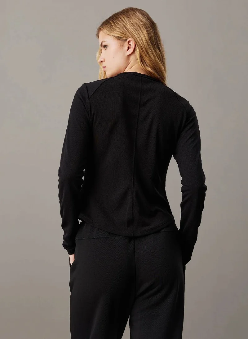 CALVIN KLEIN Long Sleeve Gym T-shirt