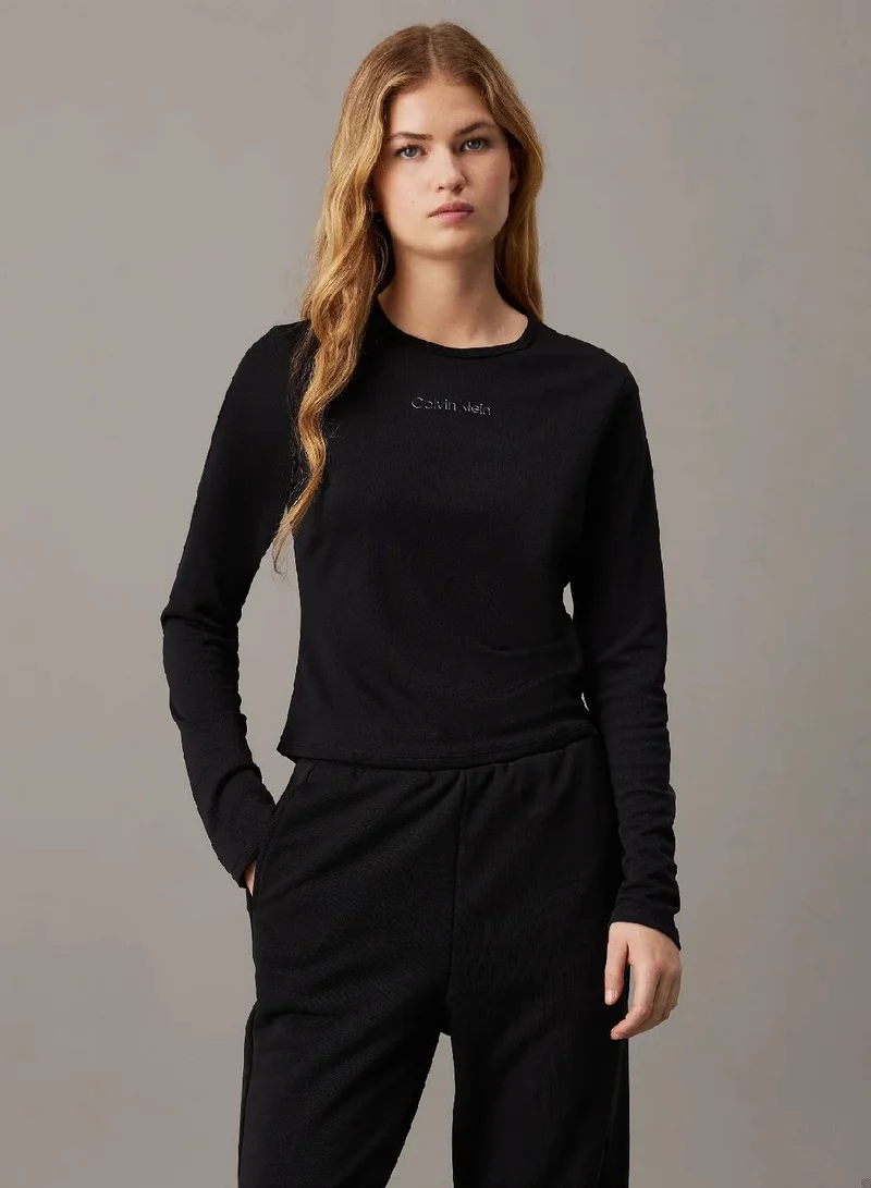 CALVIN KLEIN Long Sleeve Gym T-shirt