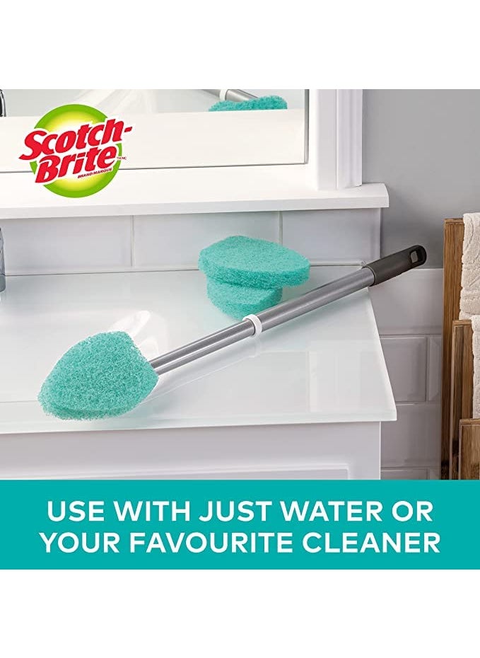 Scotch Brite ScotchBrite NonScratch Extendable Tub Tile Scrubber Refill  - Image 4