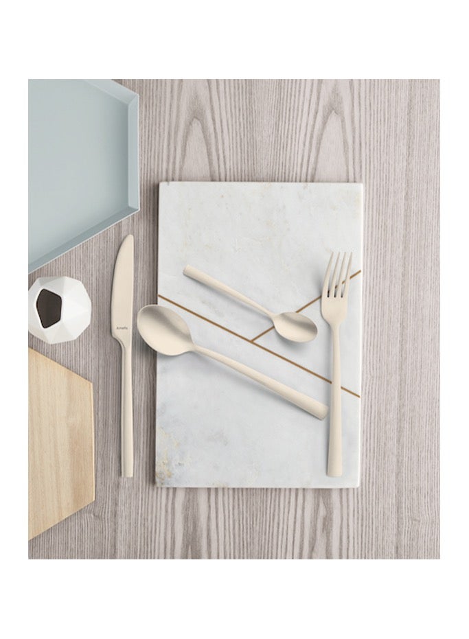 Amefa Manille PVD - 16 pcs Cutlery set Champagne - Image 3