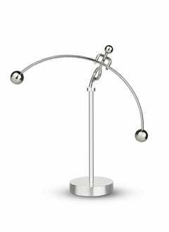 Y&D Steel Balance Toy Weightlifter Kinetic Art Balancing Decompressive Science Psychology Home Offic Decor Desk  - Image 1