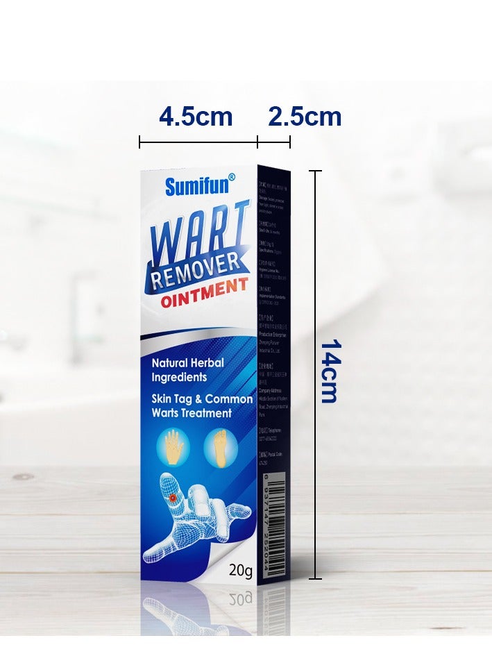 Sumifun Wart Remover Ointment Natural Herbal Ingredients - Image 3