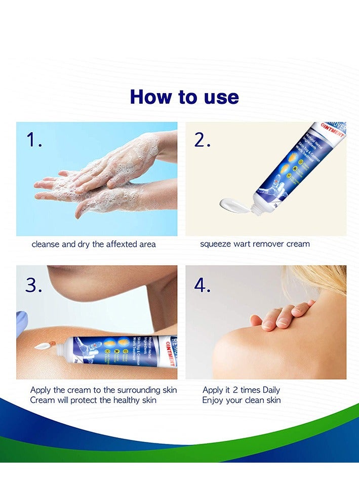Sumifun Wart Remover Ointment Natural Herbal Ingredients - Image 5