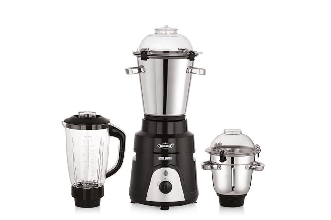 COMMERCIAL MIXER GRINDER 1500 WATT FOR CAFES RESTAURANTS HOTELS CANTEENS 2HP 3 JAR BLACK