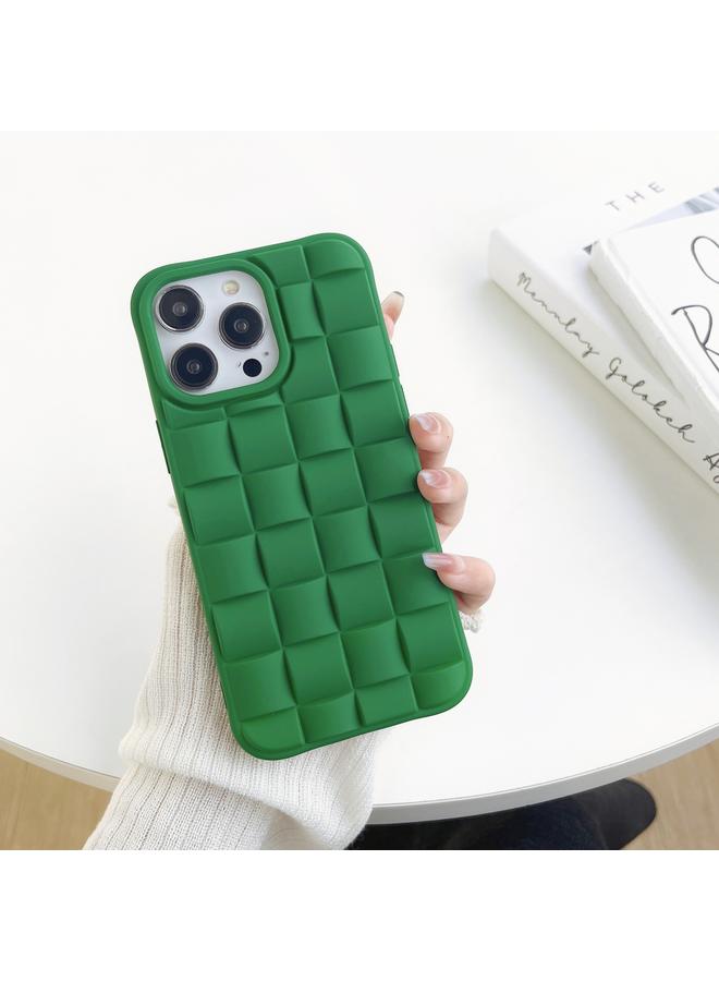 S-TOP Case For iPhone 13 3D Cube Weave Texture Skin Feel Phone Case - Image 1