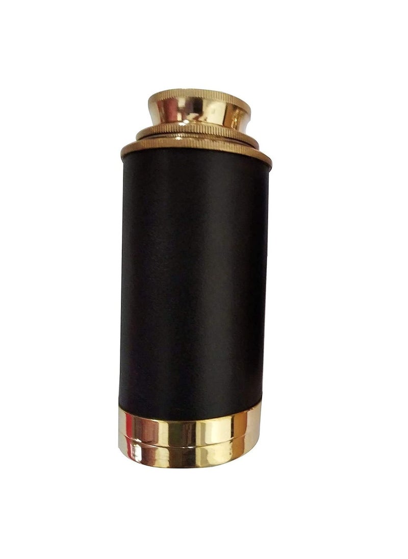 Generic 6 Inch Brass Handed Telescope Dollond 1920 with Wooden Box for NavigationPocket Telescope Pirates Telescope Nautical Theme Working Telescope Showpiece Best for Gift  - Image 3