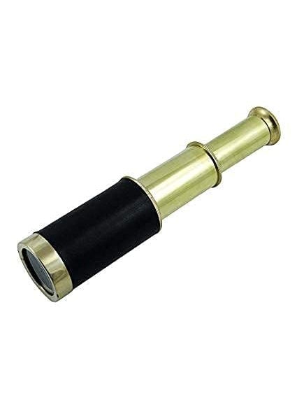 Generic 6 Inch Brass Handed Telescope Dollond 1920 with Wooden Box for NavigationPocket Telescope Pirates Telescope Nautical Theme Working Telescope Showpiece Best for Gift  - Image 1