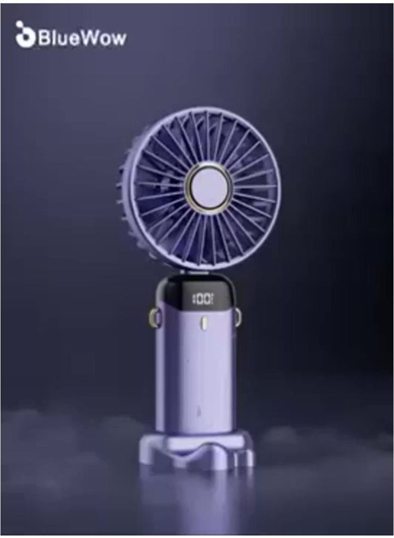 ZEROSPACE ZERO SPACE 2PCCOMBO -1 Ultra Smartwatch (7-in-1 Strap) & 1 LED Display Portable Cooling Fan Combo - Image 2