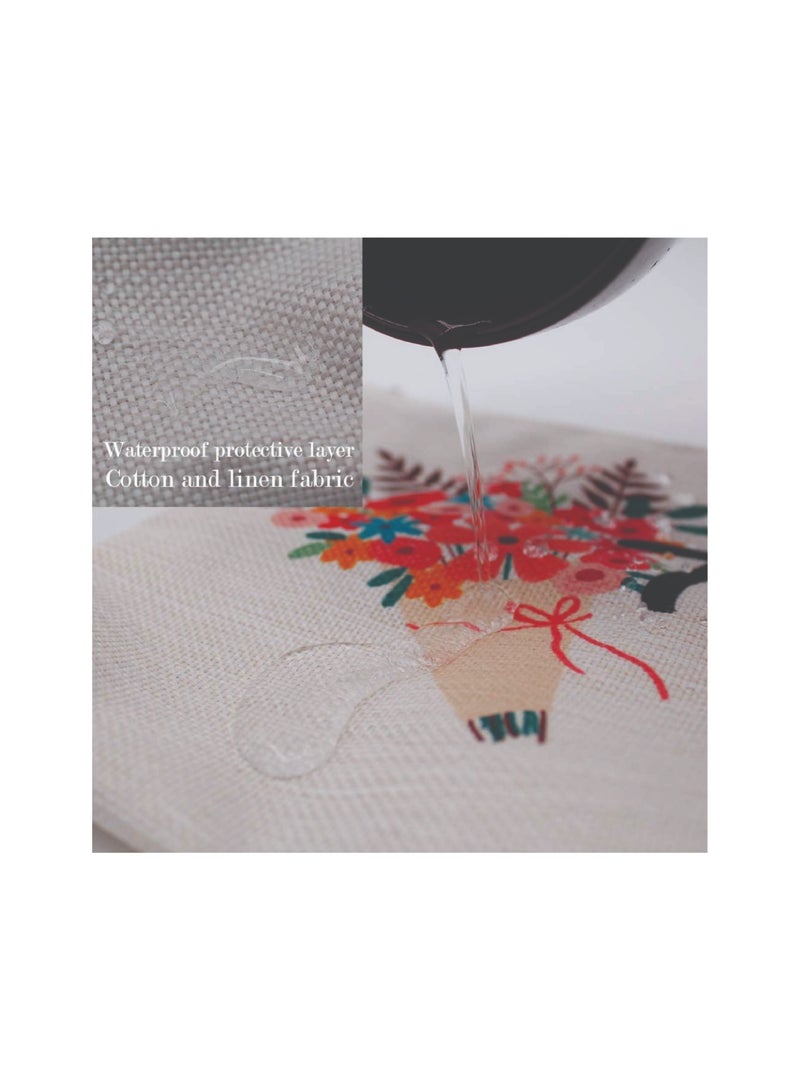 PRINTSHOP4ME Bride Est Cosmetic Bags For Your Wedding-Perfect Bridal Shower Gift-Bridal Makeup Bags-Wedding Travel Essentials - Image 3