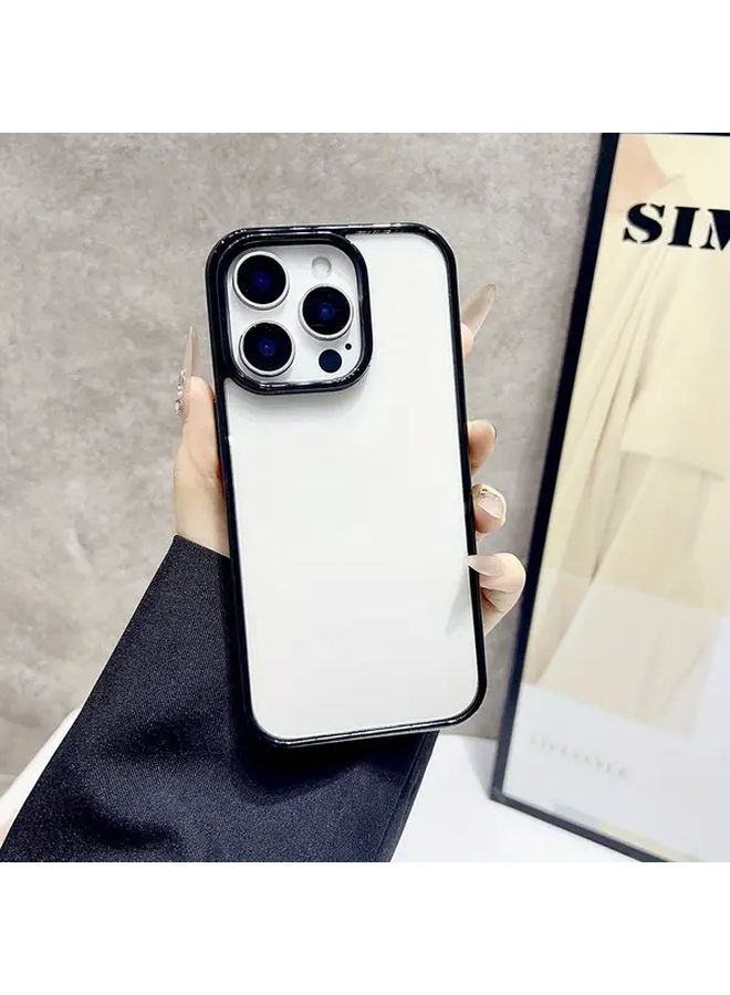 غطاء هاتف شفاف بألوان مختلطة 1 مع حبل قصير متوافق لـ iPhone 16 Pro مقاوم للصدمات - Image 4