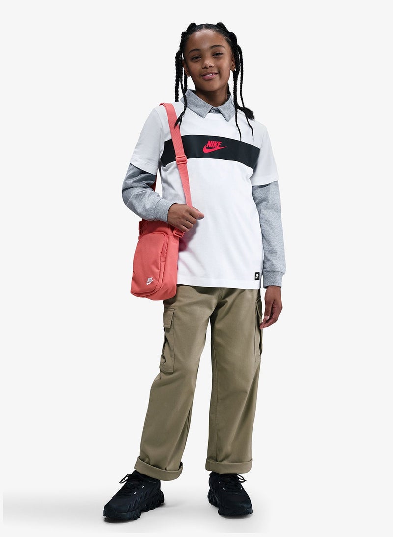 Nike Youth Nsw Brandmark Colorblock T-Shirt - Image 3