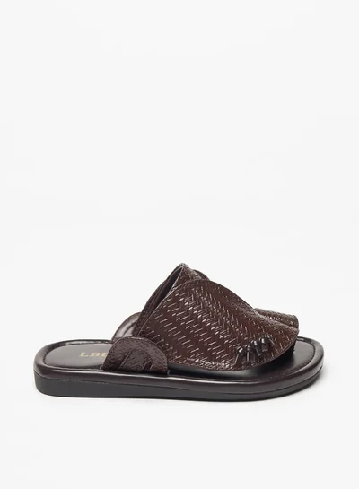 LBL by Shoexpress Boys Textured Slip-On Arabic Sandals