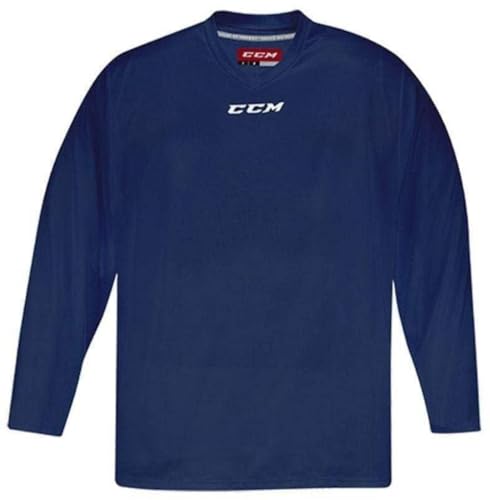 CCM 5000 Series Hockey Practice Jersey - Senior - White, Large - Image 4