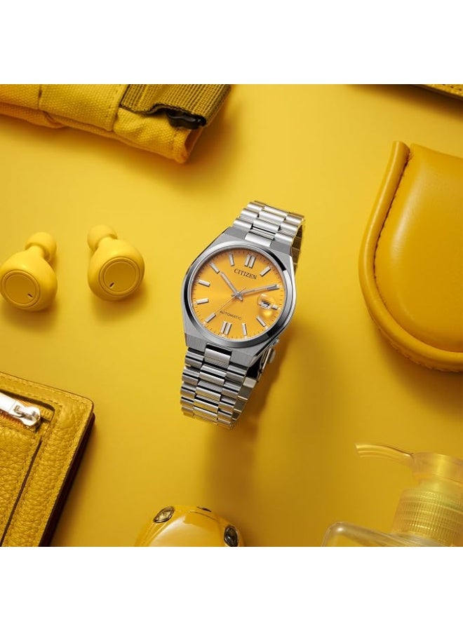 سيتيزن ساعة Citizen غير الرسمية (كاجوال) طراز NJ0150-56Z، لون فضي، مقاس واحد، سوار معدني - Image 5