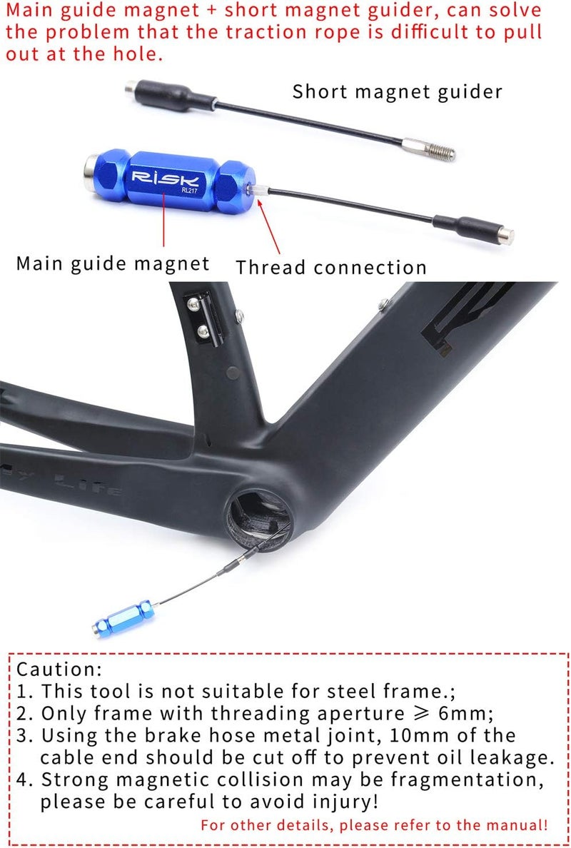 BESNIN Bicycle Internal Cable Routing Tool Cycling Bike Internal Cable Routing Tool for Bicycle Frame Shift - Image 5