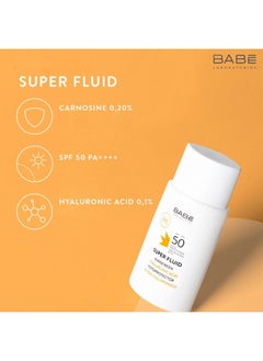 Babe Super Fluid SPF 50 Fotoprotector Sunscreen  - Image 4