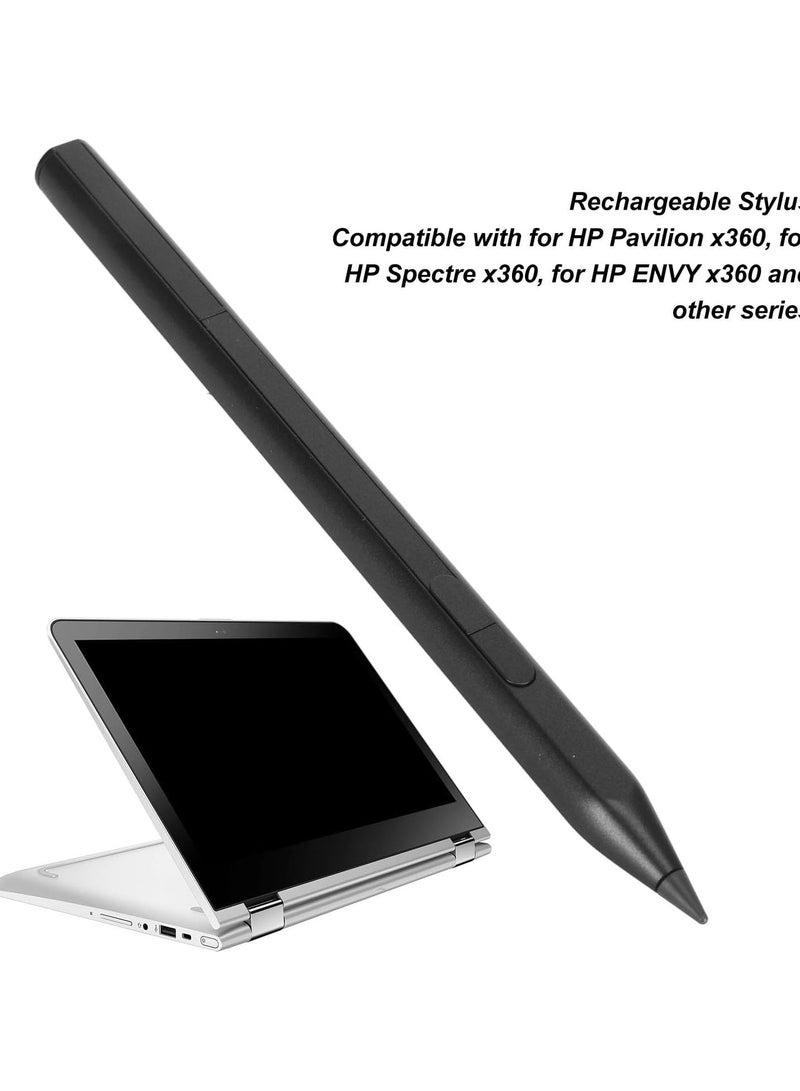 GGOOT Stylus Pens for Touch Screens, MPP2.0 Rechargeable Active Stylus Pen 4096 Level Pressure Sensitivity Rechargeable Pen for Tablet, Fit for HP Pavilion X360 Spectre X360 ENVY X360  - Image 3