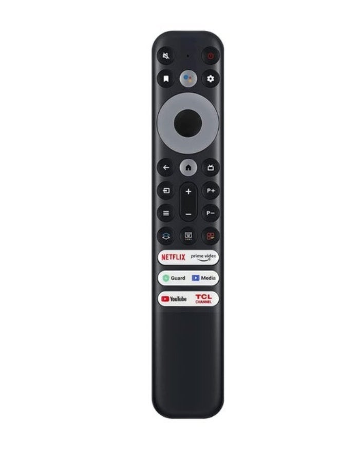 ريموت كنترول بديل عالمي متوافق مع تلفزيون TCL الذكي Mini LED وQLED و4K UHD، مناسب لموديلات 75R646 و65R646 و55R646 و75S546 و65S546 و55S546 و50S546 و43S446 و50S446 و55S446 و65S446 و75S446 و85S446، بدون خاصية التحكم الصوتي - Image 1