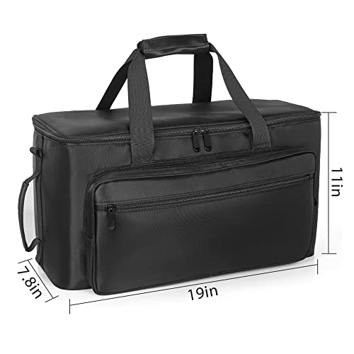AKOZLIN Large Travel Gig Band Cable File Bag With Detachable Dividers,DJ Cord Organizer Case for Laptop,DJ Gear,Sound Instrument and Musician Accessories - Image 5