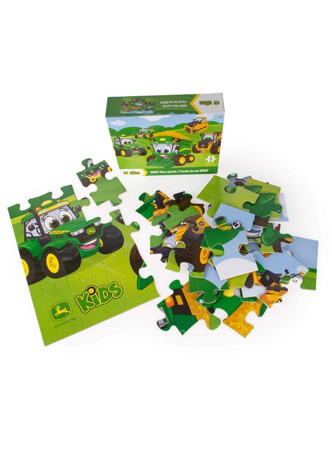 John Deere Farm Kids Floor Puzzle Kids Puzzle With Large Durable Pieces Farm Themed Toddler Learning Toys Farm Toys And Kid Puzzles 36 Piece Kids Puzzles Ages 3 Years And Up  - Image 1