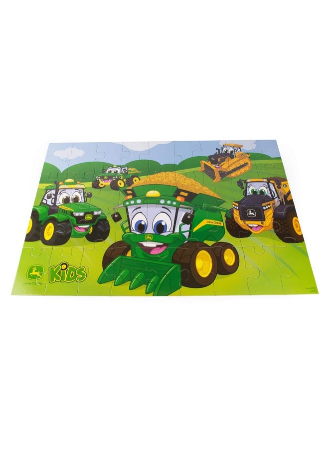 John Deere Farm Kids Floor Puzzle Kids Puzzle With Large Durable Pieces Farm Themed Toddler Learning Toys Farm Toys And Kid Puzzles 36 Piece Kids Puzzles Ages 3 Years And Up  - Image 2