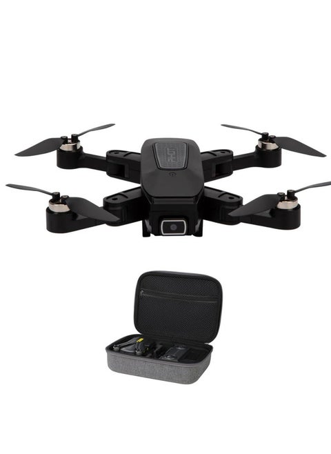 Portable GPS Drone With Remote Control Mini Drone Multifunctional P30 Drone Brushless Motor, Visual Poisoning, Smart Return, Follow Me, Fly Around & Route Planning RC Drone Black