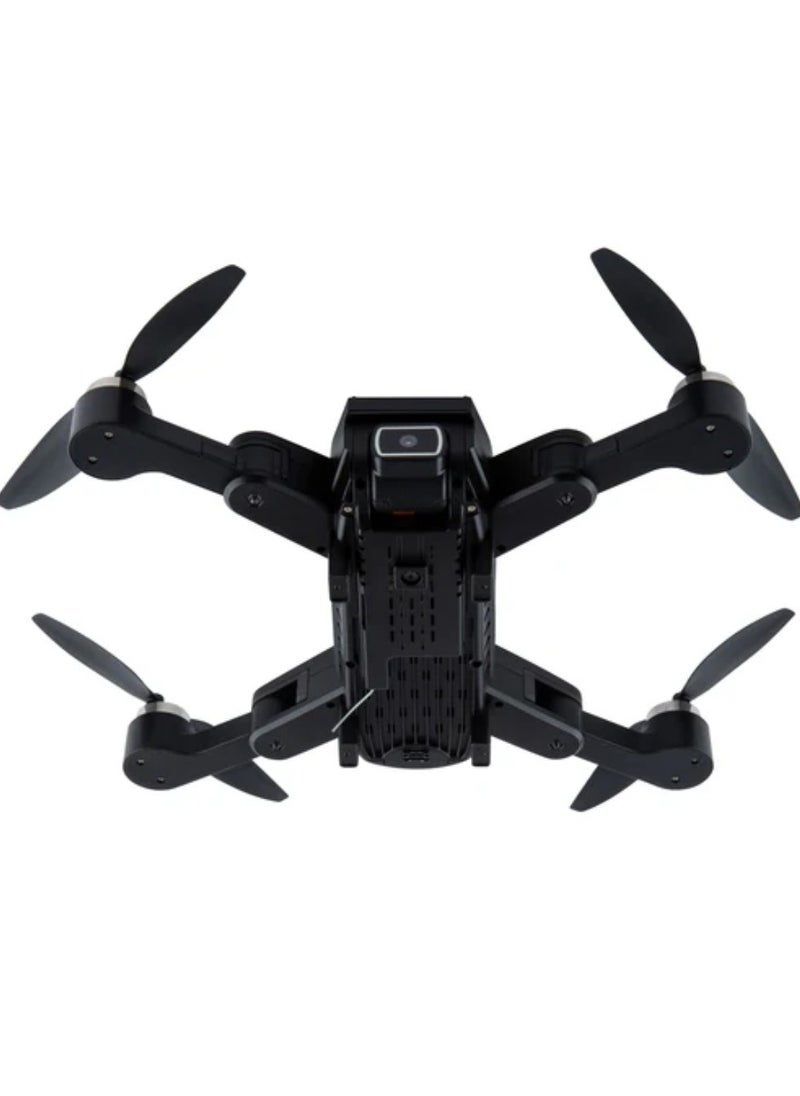 JAJEEK Portable GPS Drone With Remote Control Mini Drone Multifunctional P30 Drone Brushless Motor, Visual Poisoning, Smart Return, Follow Me, Fly Around & Route Planning RC Drone Black  - Image 3