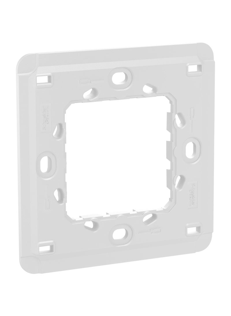 Schneider Electric Unica Universal Fixing Frame, 2 Modules, 1-Gang - MGU7.002.PBS