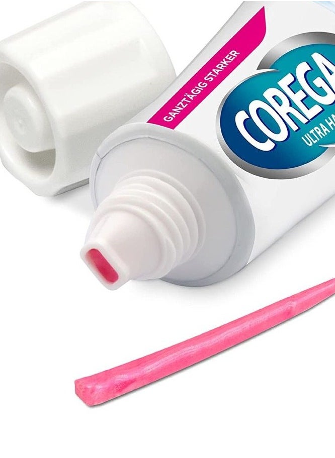 COREGA - Corega Strong Hold All Day Long Denture Adhesive Flavor-Free Cream 40 gm - Image 1