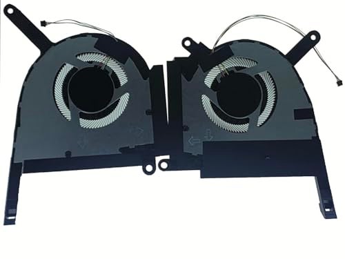 Rangale New CPU + GPU Cooling Fan for Asus TUF Gaming (2022) FX507ZM FX507ZM-ES74 FX507ZR FA507RM FA507RR FX707ZM FX707ZR RTX 3060 3070 3070ti DC12V Series Laptop (CPU + GPU Fans)