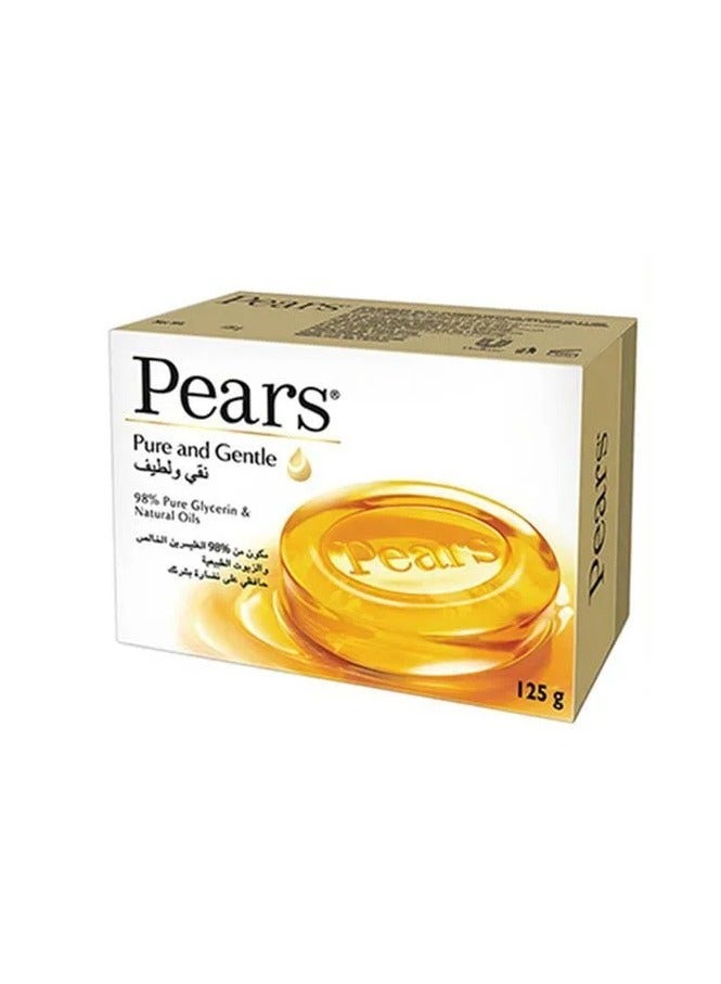 Pears Pure and Gentle Soap 98% Pure Glycerin 125 gm - Image 2