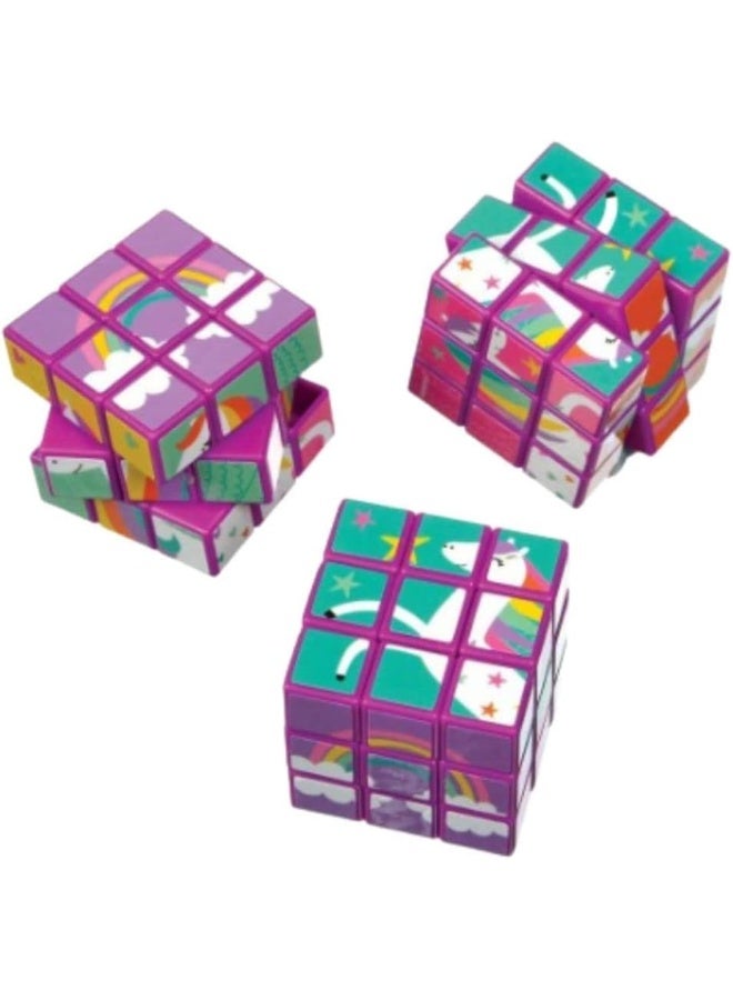 Amscan Unicorn Puzzle Cube Favors, 12Pcs  - Image 2