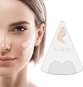 Glamza اسفنجة مكياج سيليكون أصلية مثلثية الشكل لمزج المكياج - Image 2