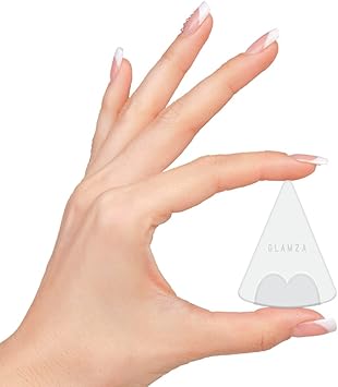 Glamza اسفنجة مكياج سيليكون أصلية مثلثية الشكل لمزج المكياج - Image 3