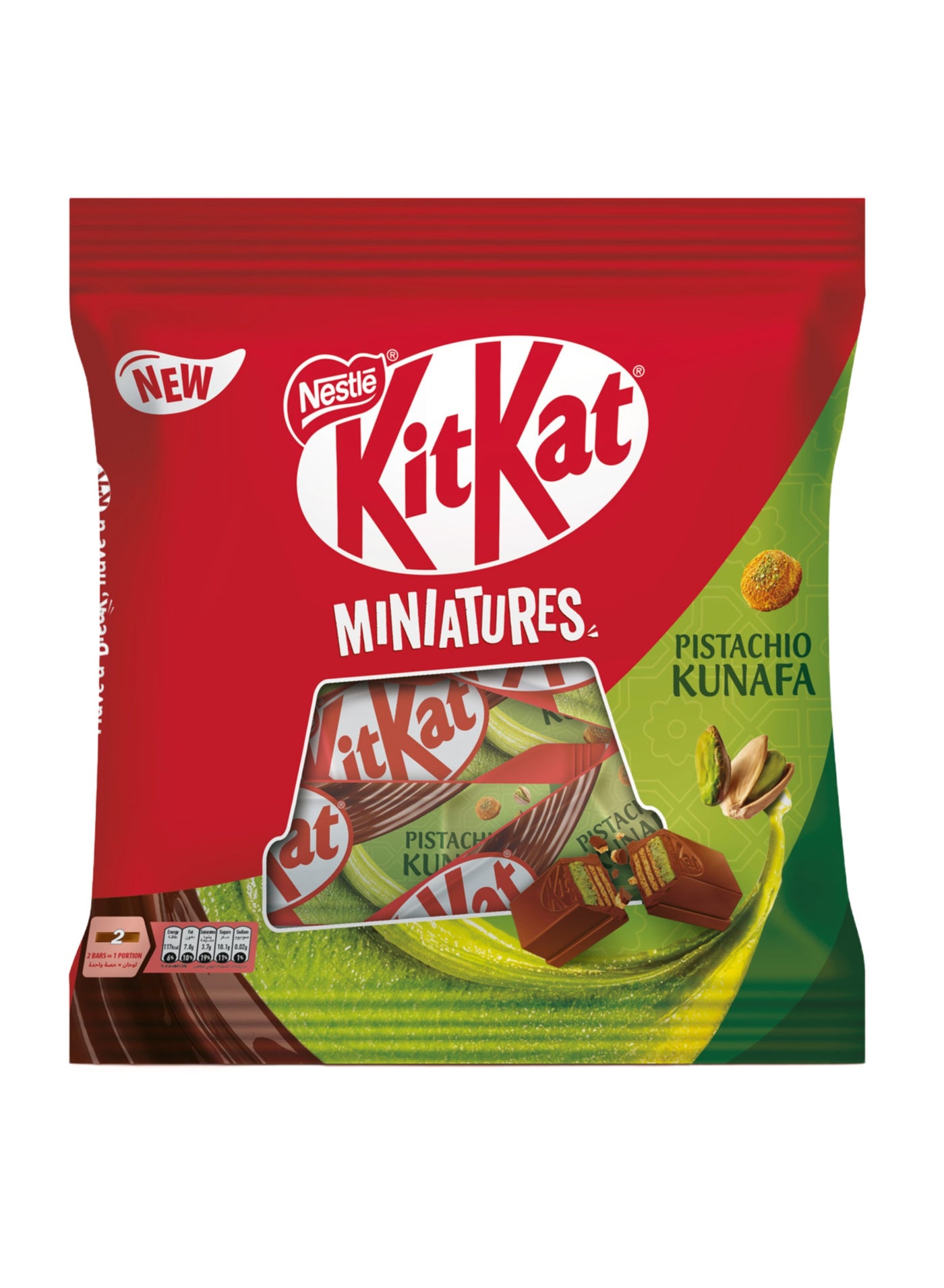 KitKat Miniatures Viral Pistachio Kunafa Chocolate Bag