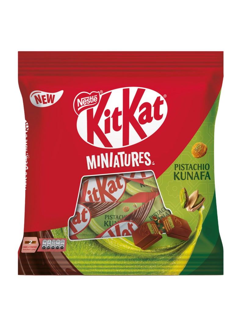 KitKat Miniatures Viral Pistachio Kunafa Chocolate Bag - Image 1