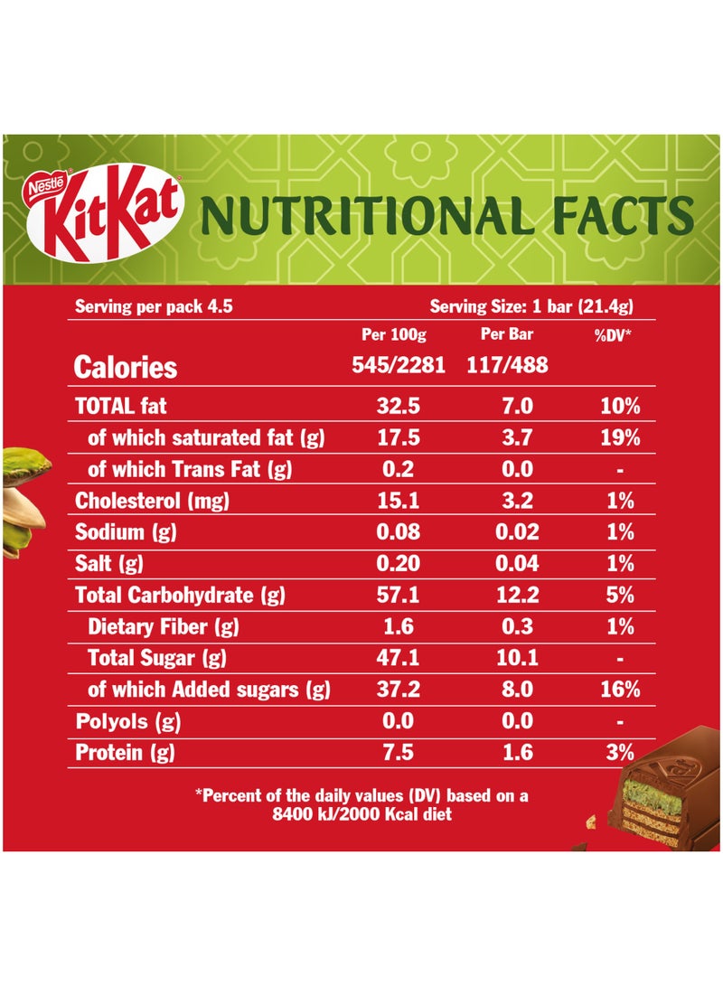 KitKat Miniatures Viral Pistachio Kunafa Chocolate Bag - Image 3