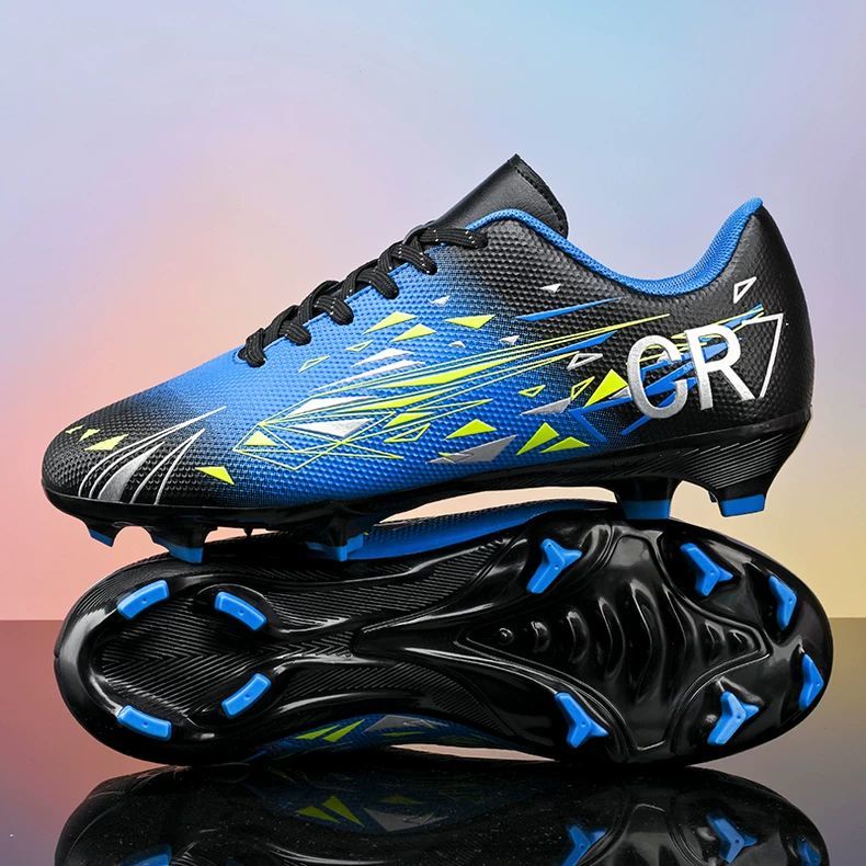 CR7 Assassin 16 Soccer Shoes for Men, Women, Students, Kids, with Short/Long Studs, TF, Suitable for Grass and Artificial Turf Training