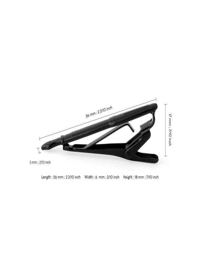 Wynameleri Novelty Fashion Tie Pin Black Pen Design for Men in Gift Box - Image 3