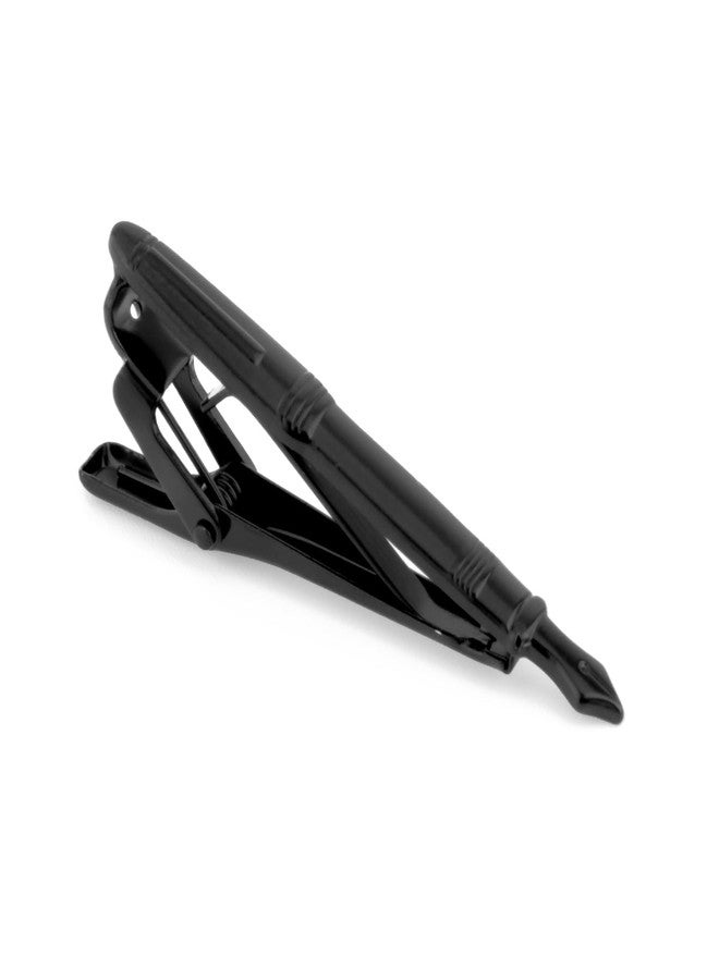 Wynameleri Novelty Fashion Tie Pin Black Pen Design for Men in Gift Box - Image 1