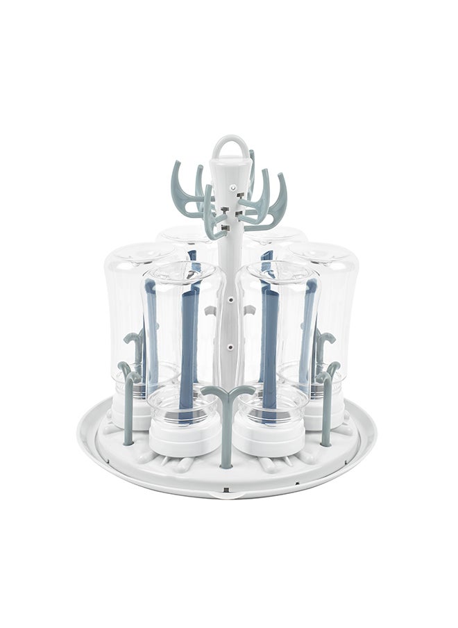 babymoov Drying Rack, Organizer For Baby Bottles And Accessories, Toddler Sippy Cups - White  - Image 1
