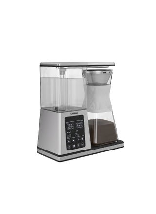 Silver - Crystal Brew Coffee Maker