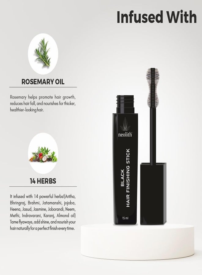 نيوليث عصا تصفيف الشعر السوداء - مجموعة من قطعتين للشعر المجعد والشعر الصغير - Image 5