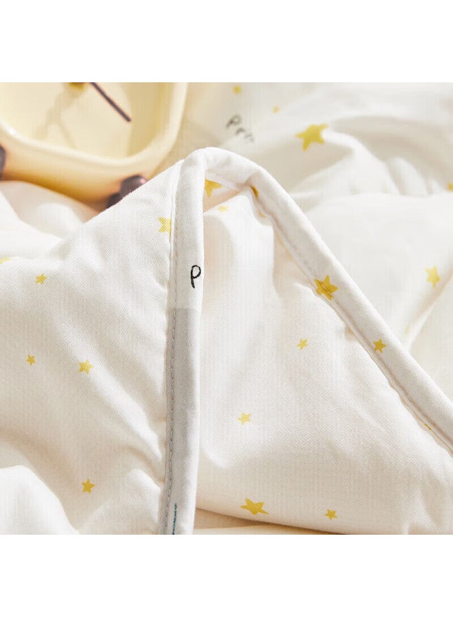 Luolaikids Luolai Children's Silk Quilt Baby A-class Cotton Silk Warm Winter Quilt Kindergarten Single Quilt Core 120*150 - Image 3